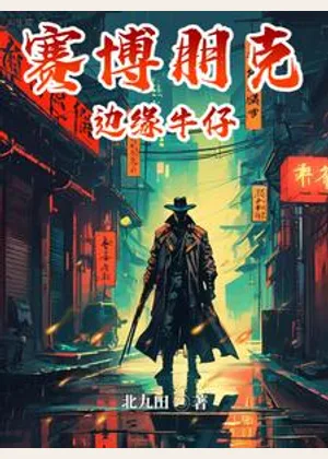 赛博朋克边缘牛仔小说封面