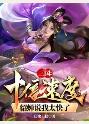 三国：十倍速度，貂蝉说我太快了小说封面