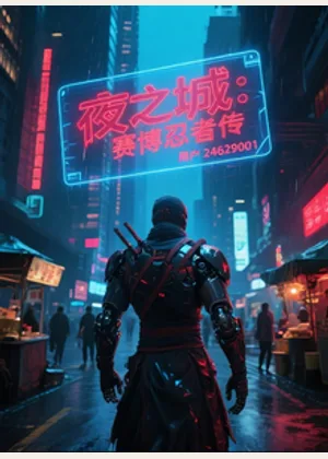 夜之城：赛博忍者传小说封面