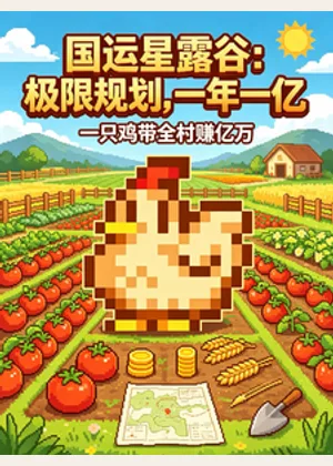 国运星露谷：极限规划，一年一亿小说封面