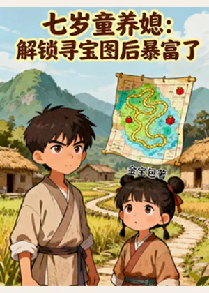 七岁童养媳：解锁寻宝图后暴富了小说封面