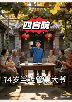 四合院，14岁当上管事大爷小说封面