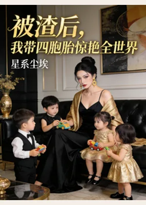 被渣后，我带四胞胎惊艳全世界小说封面