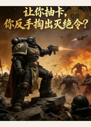 让你抽卡，你反手掏出灭绝令？小说封面