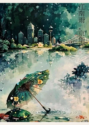 江南雨，京华灯小说封面