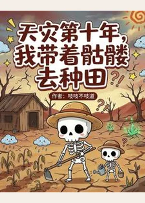 天灾第十年，我带着骷髅去种田小说封面
