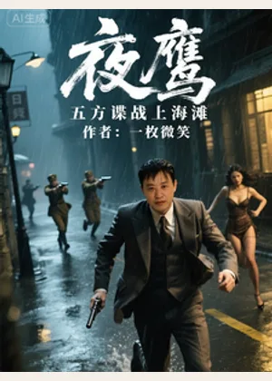 夜鹰，五方谍战上海滩小说封面