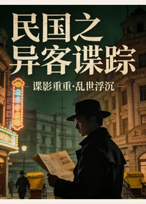 民国之异客谍踪小说封面