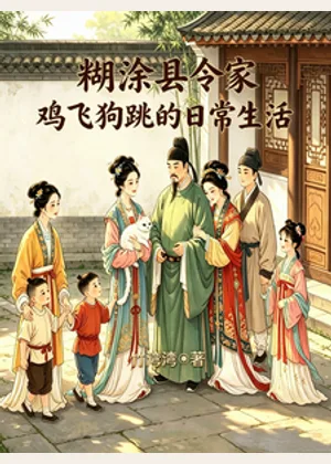 糊涂县令家鸡飞狗跳的日常生活小说封面