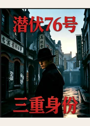 潜伏76号：三重身份小说封面