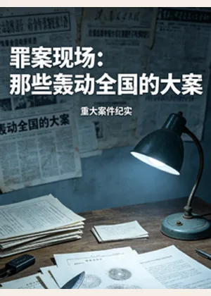 罪案现场，那些轰动全国的大案小说封面