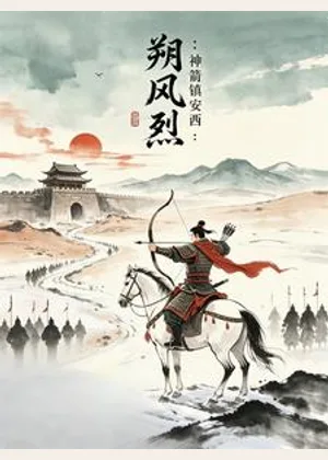 朔风烈：神箭镇安西小说封面
