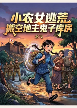 小农女逃荒搬空地主鬼子库房小说封面