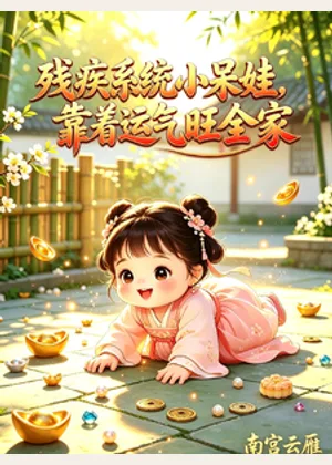 残疾系统小呆娃，靠着运气旺全家小说封面