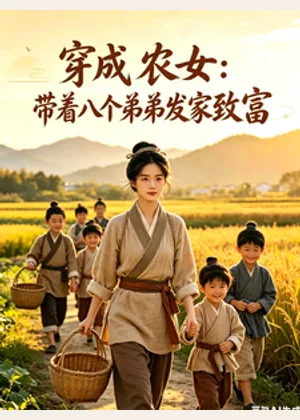 穿成农女：带着八个弟弟发家致富小说封面
