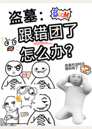 盗墓：跟错团了怎么办？小说封面