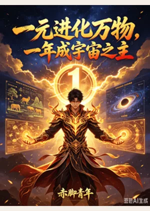 一元进化万物，一年成宇宙之主小说封面