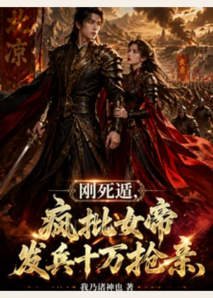 刚死遁，疯批女帝发兵十万抢亲小说封面