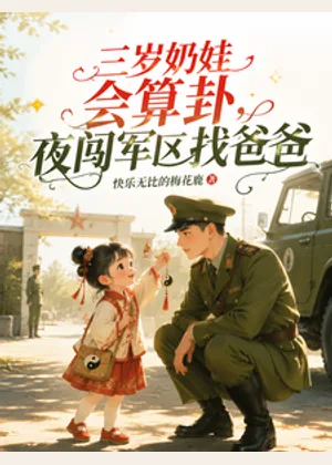 三岁奶娃会算卦，夜闯军区找爸爸小说封面
