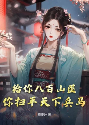 给你八百山匪，你扫平天下兵马？小说封面