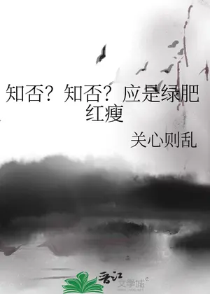 知否？知否？应是绿肥红瘦小说封面